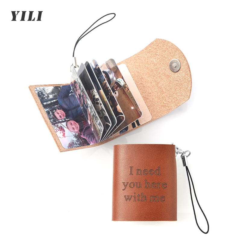 Custom Photo Book - 10-12PCS Porte-clés album photo personnalisé avec