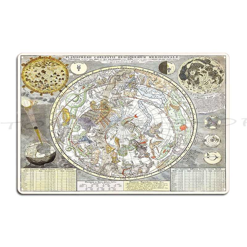 Custom Star Map - Carte des étoiles du ciel étoilé