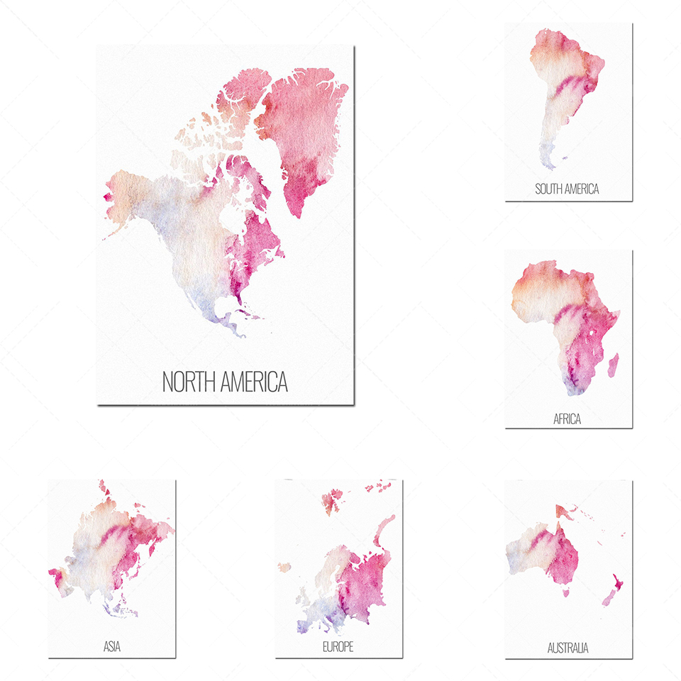 Custom Star Map - Ensemble d'affiches clés 6, carte de