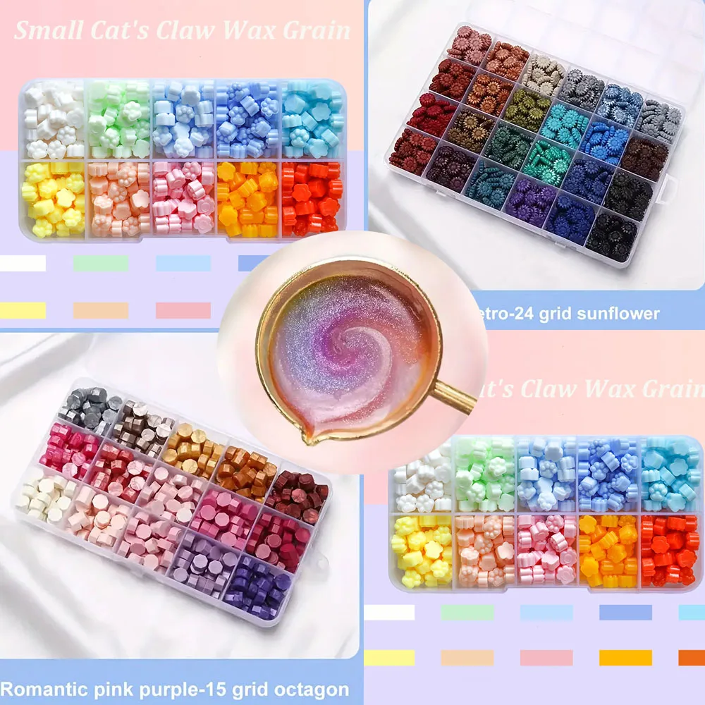 Wax Seal Letter Kit - 600 pièces de perles de cire