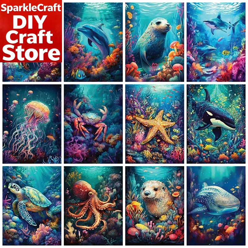 Photo Mosaic Print - Kits de peinture diamantée sans cadre,