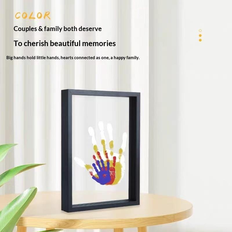 Engraved Wood Frame - Nouveau - 1 Kit Cadre Photo