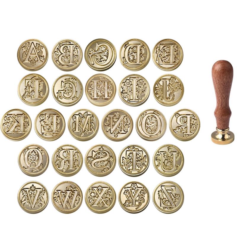 Wax Seal Letter Kit - Tête de tampon de cire scellée