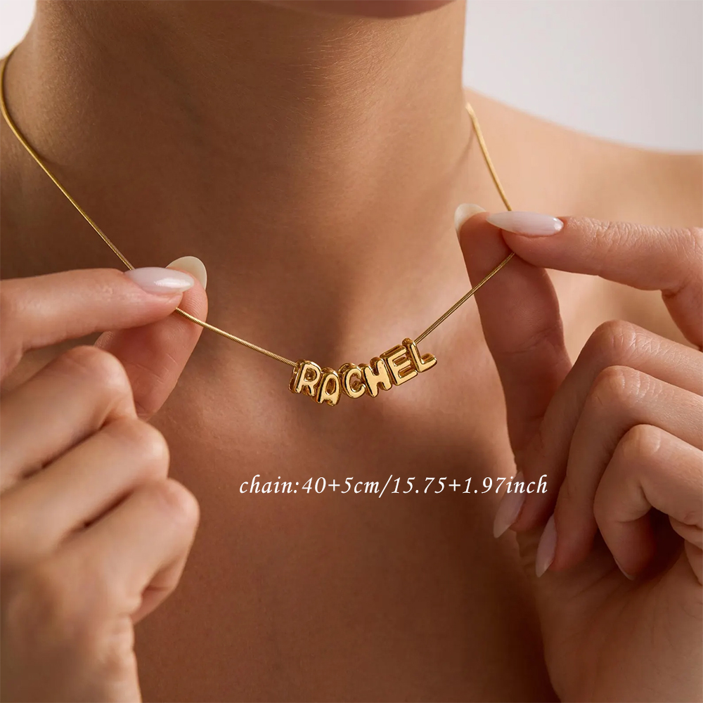 Collier personnalisé avec init - Name Necklace Custom avis et prix