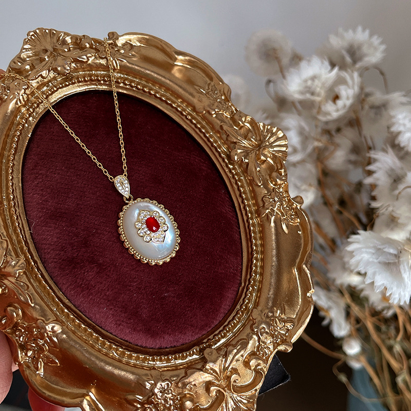 Pendentif de fleur de luxe pou - Birth Flower Necklace avis et prix