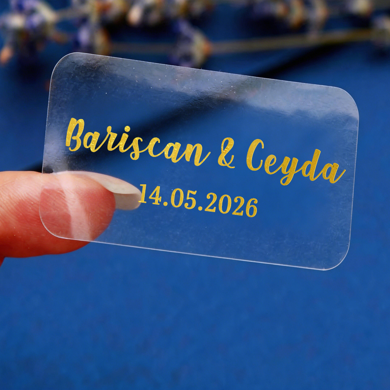 50 autocollants rectangulaires - Personalised Candle Label avis et prix