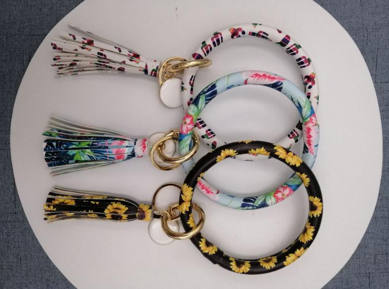 Porte-clés monogrammé tourneso - Monogram Keychain Leather avis et prix