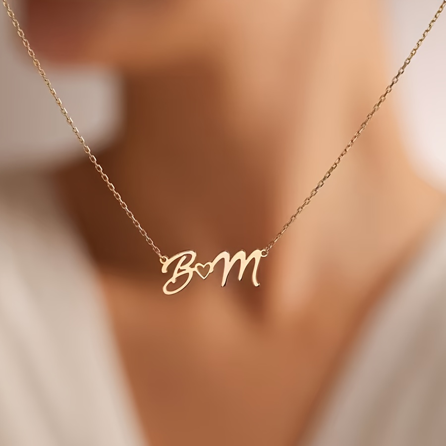 Colliers avec nom personnalisé - Name Necklace Custom avis et prix