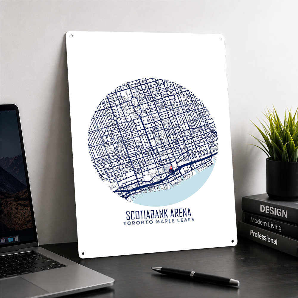 Affiche métallique de l'arena  - Custom Map Poster avis et prix