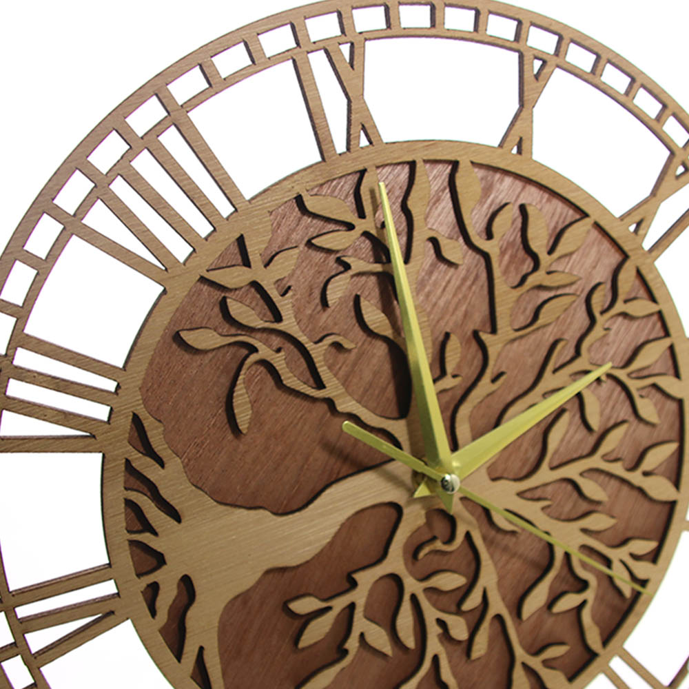 Arbre de vie horloge murale en - Family Tree Print avis et prix