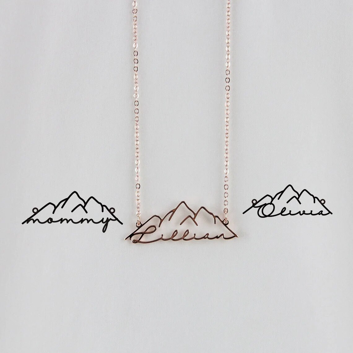 Collier avec nom personnalisé, - Birth Flower Necklace avis et prix