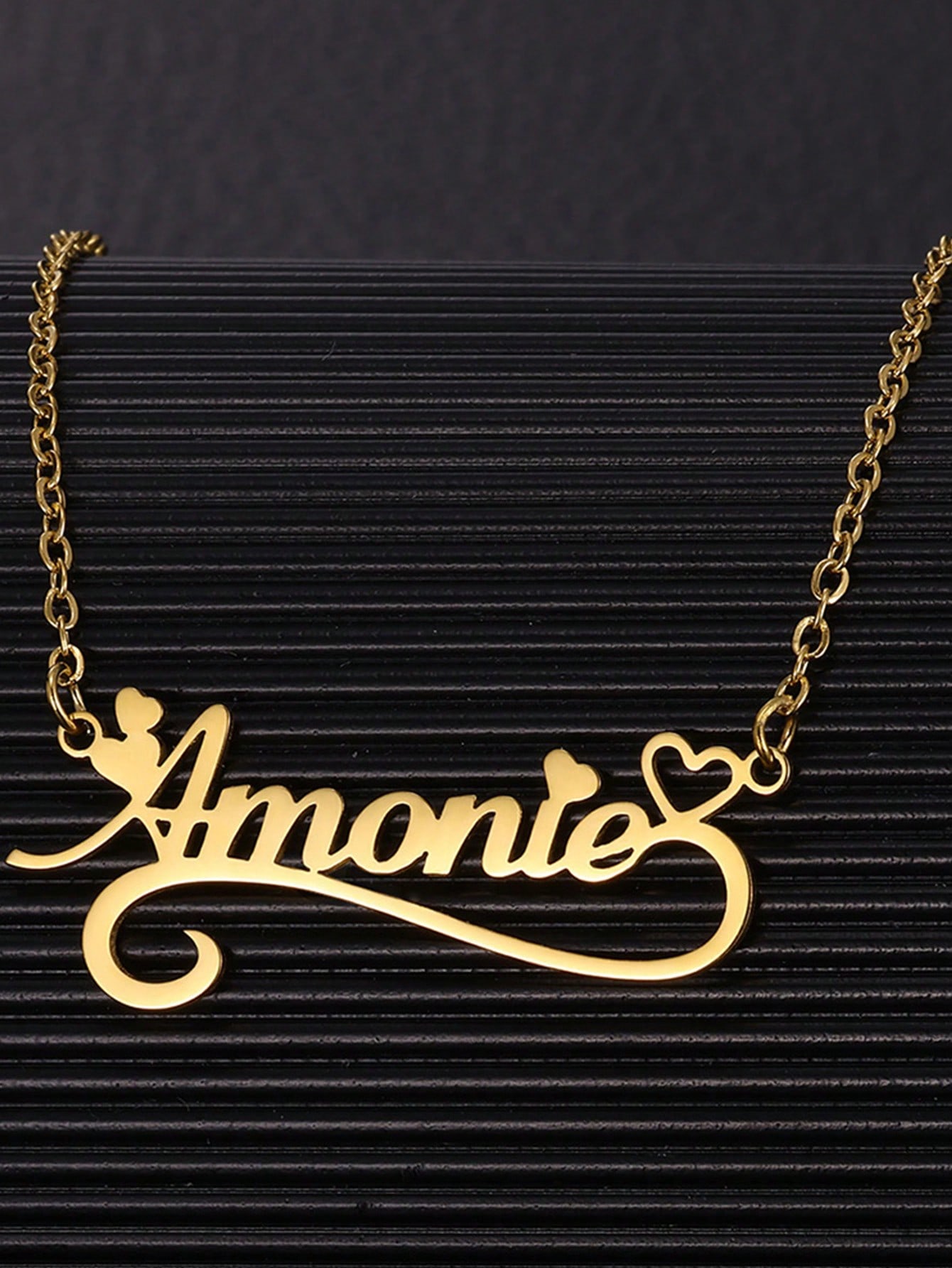 Colliers de présidence de coeu - Name Necklace Custom avis et prix