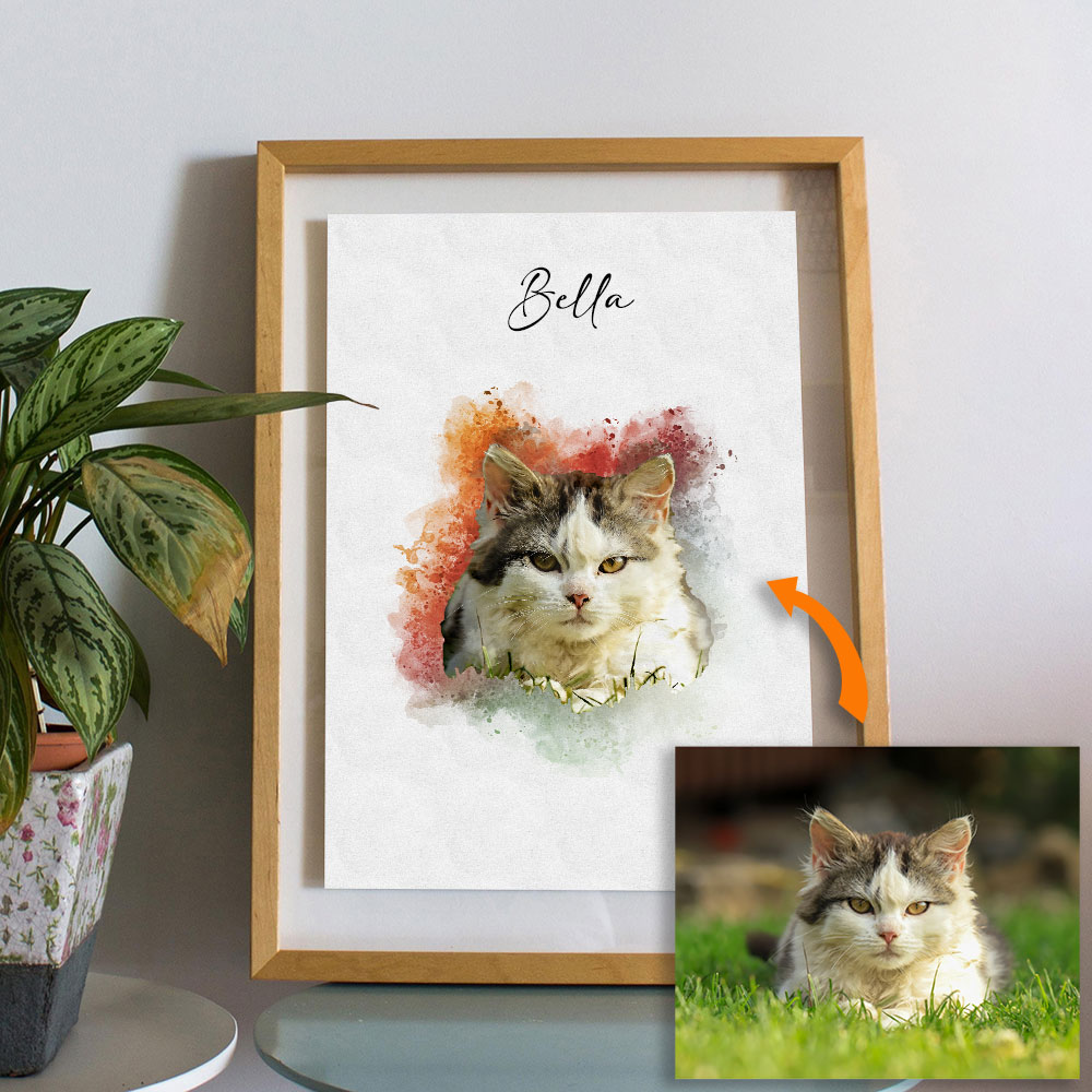 Portrait d'animal de compagnie - Pet Portrait Custom avis et prix