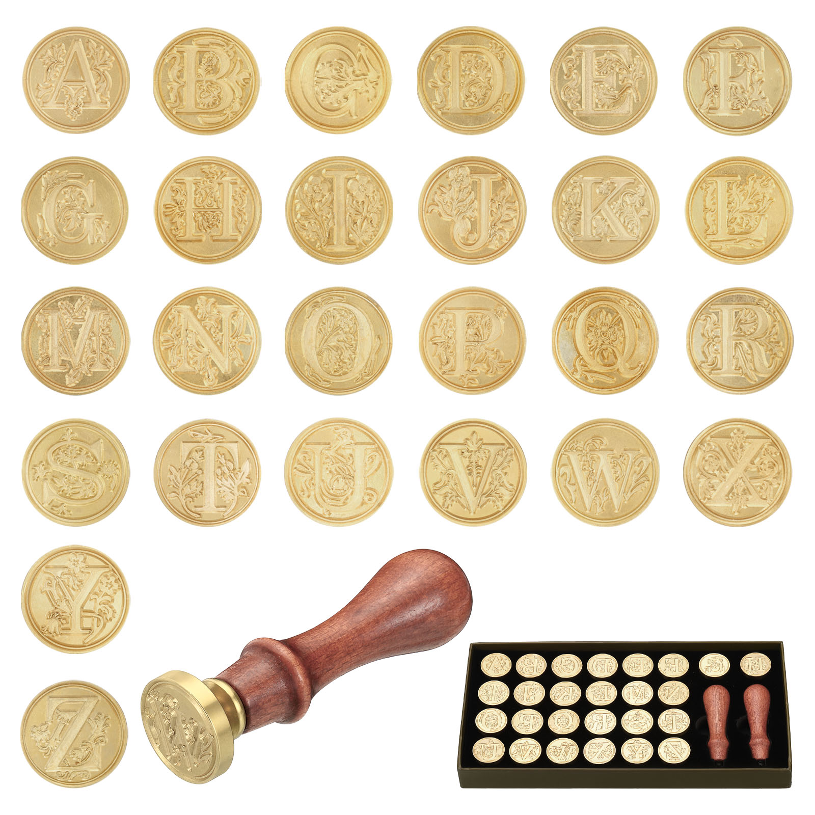 Kit de sceau de cire alphabet, - Wax Seal Letter Kit avis et prix