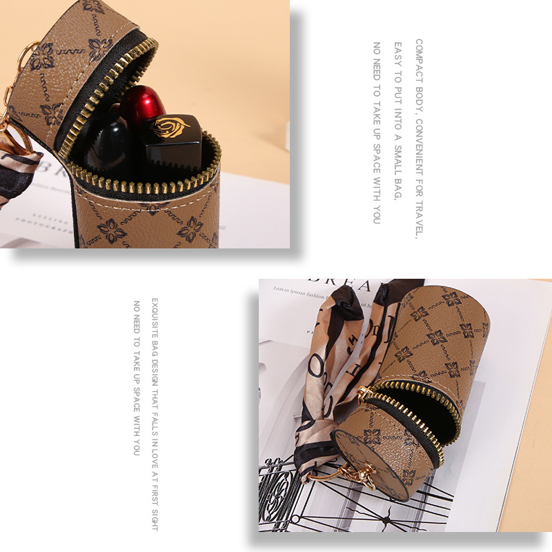 Porte-clés de rouge à lèvres à - Monogram Keychain Leather avis et prix