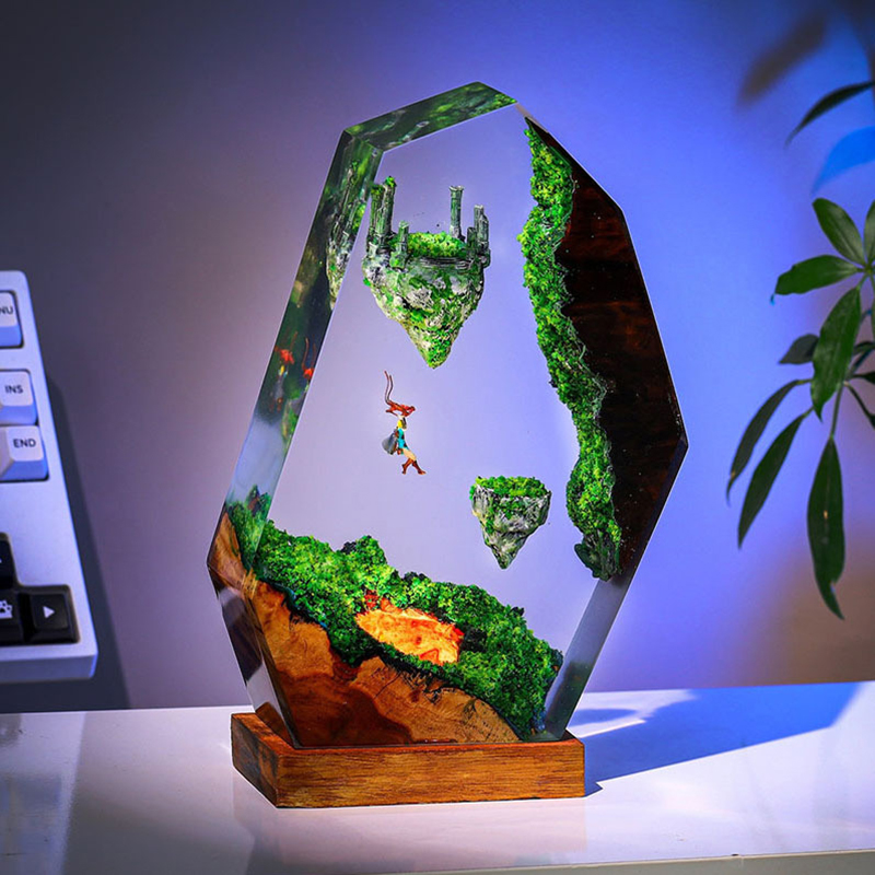 Lampe de table en résine Scène - Custom Night Sky avis et prix