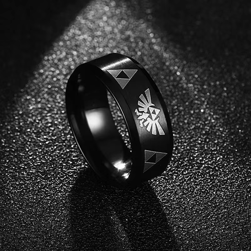 Bague Triangle Triforce en aci - Initial Ring Custom avis et prix
