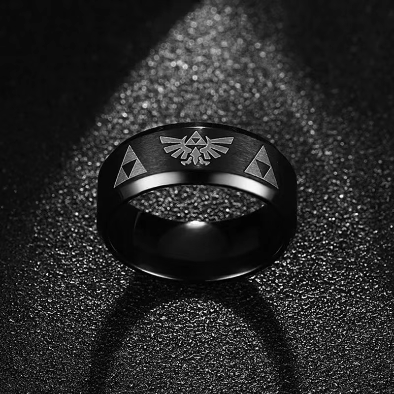 Bague Triangle Triforce en aci - Initial Ring Custom avis et prix
