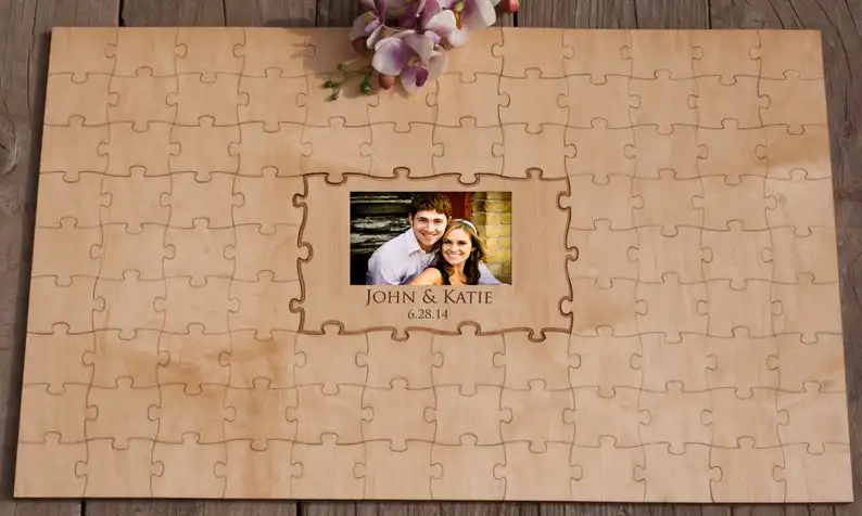 Livre d'or de puzzle photo en  - Custom Photo Book avis et prix