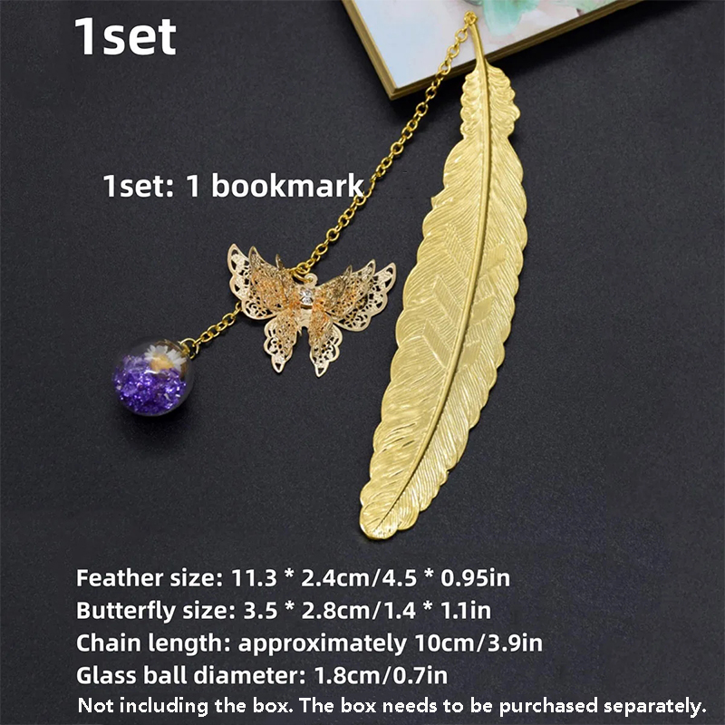 1 marque-page en métal de styl - Dried Flower Bookmark avis et prix