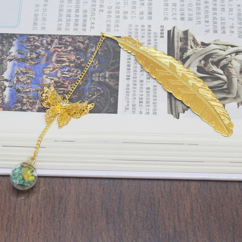 1 marque-page en métal de styl - Dried Flower Bookmark avis et prix