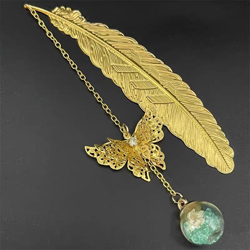 1 marque-page en métal de styl - Dried Flower Bookmark avis et prix