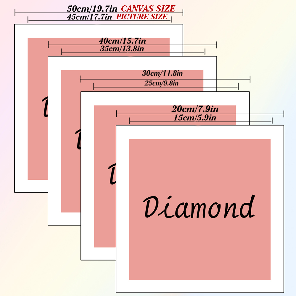 Rose diamant peinture plein ca - Photo Mosaic Print avis et prix