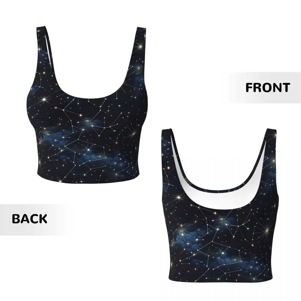 Débardeurs de sport pour femme - Custom Night Sky avis et prix