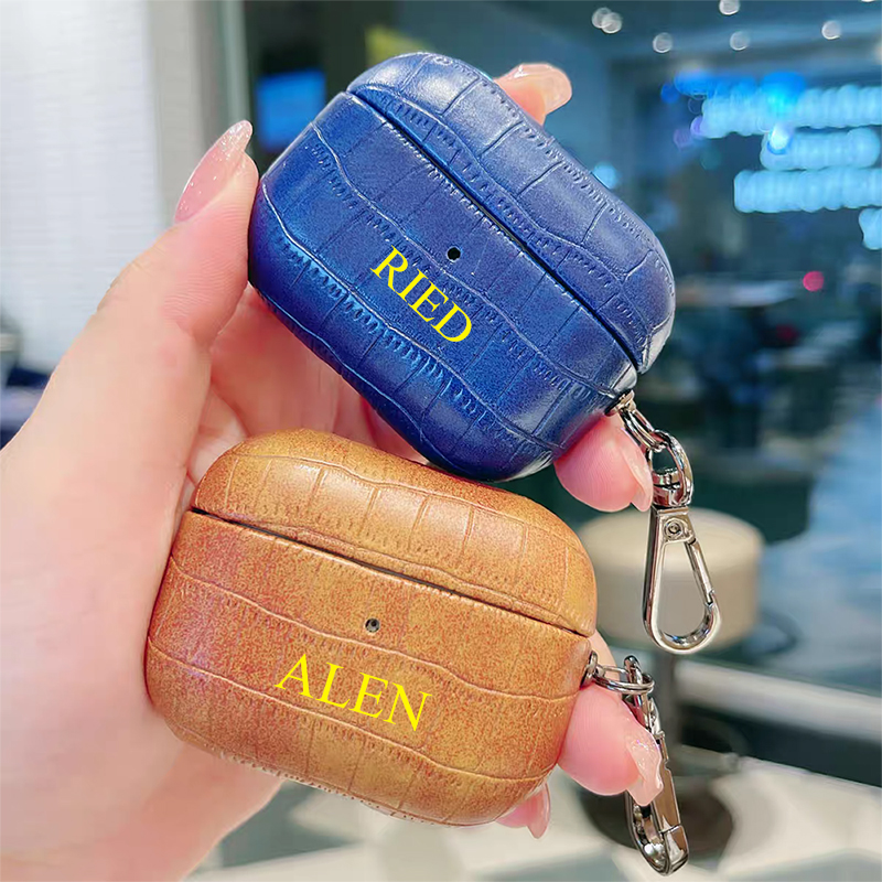 Étui Eaphone en cuir de crocod - Monogram Keychain Leather avis et prix