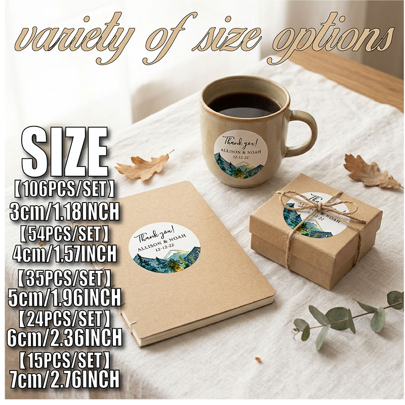 Autocollants ronds personnalis - Personalized Name Box avis et prix