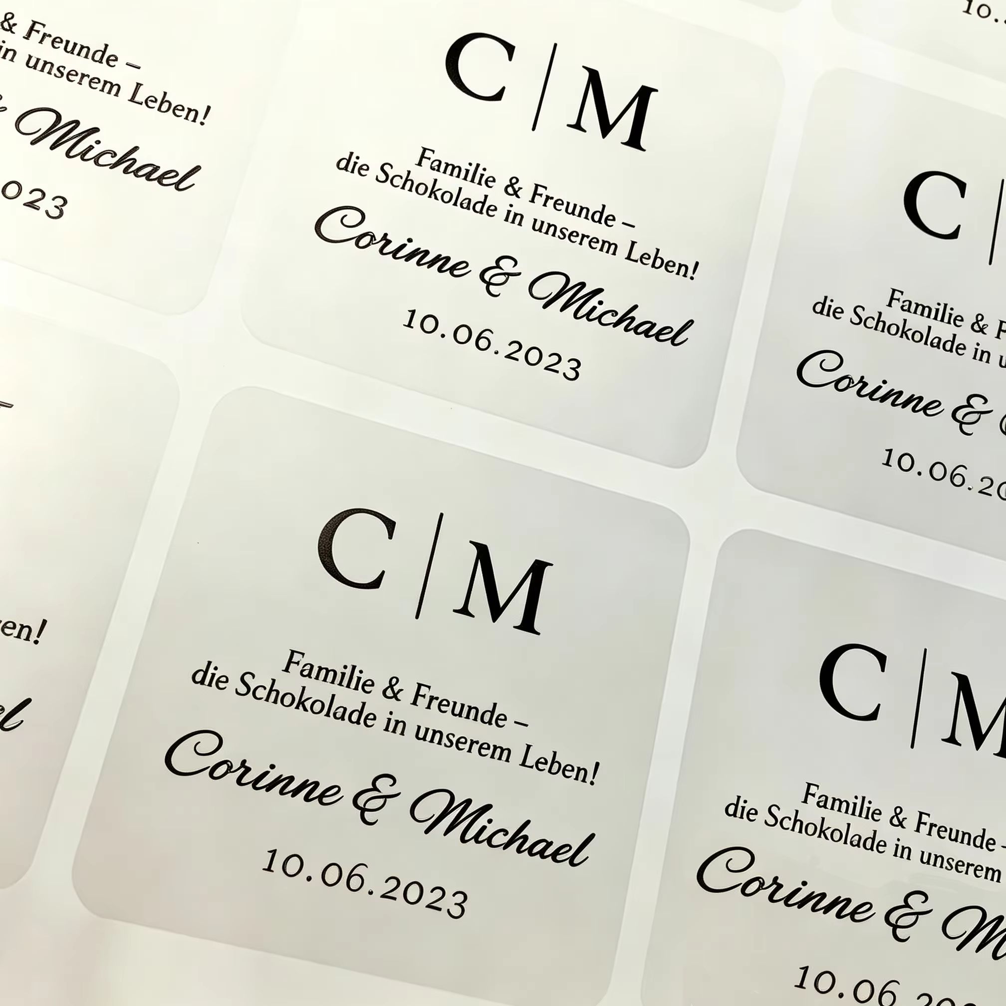 Autocollants de mariage person - Personalised Candle Label avis et prix