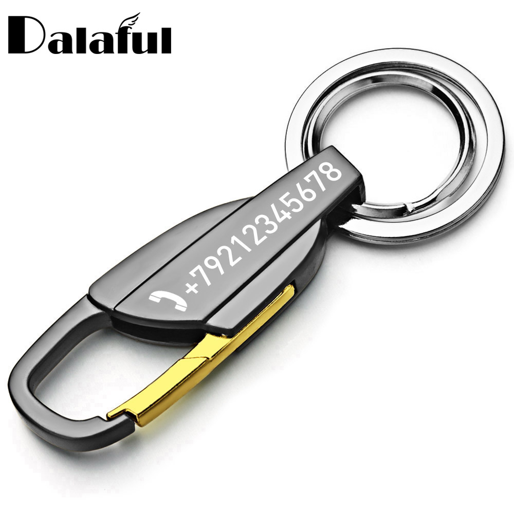 Porte-clés avec lettrage perso - Initial Ring Custom avis et prix