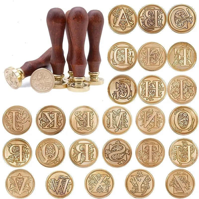Kit de tampons de cire à cache - Wax Seal Letter Kit avis et prix