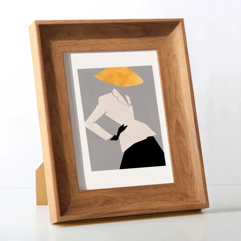 Cadre photo en bois pour les a - Engraved Wood Frame avis et prix