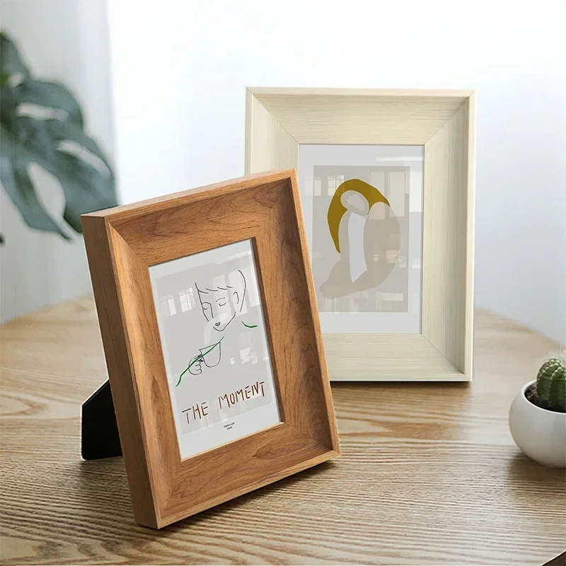 Cadre photo en bois pour les a - Engraved Wood Frame avis et prix