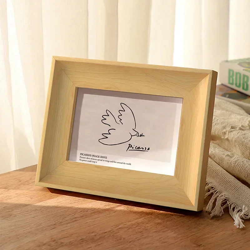 Cadre photo en bois pour les a - Engraved Wood Frame avis et prix