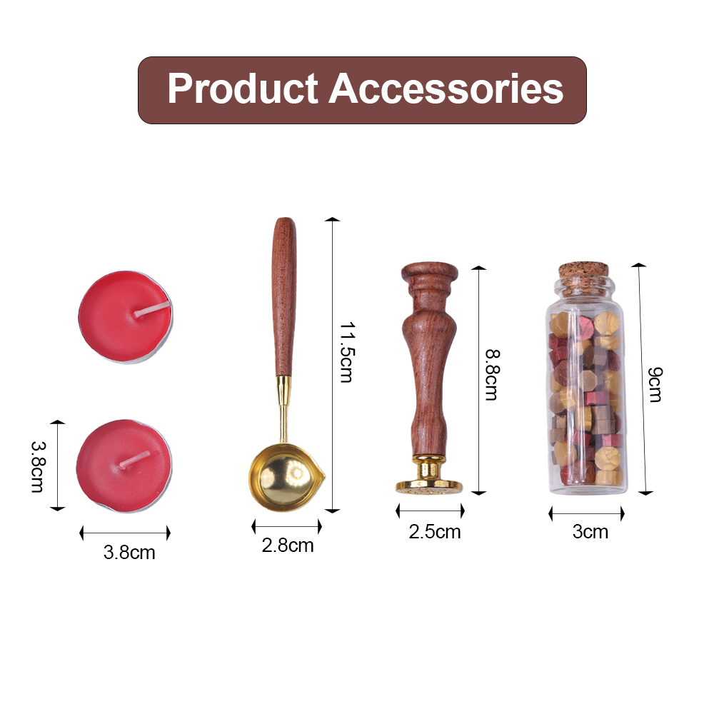 Coffret cadeau de tampon de sc - Wax Seal Letter Kit avis et prix