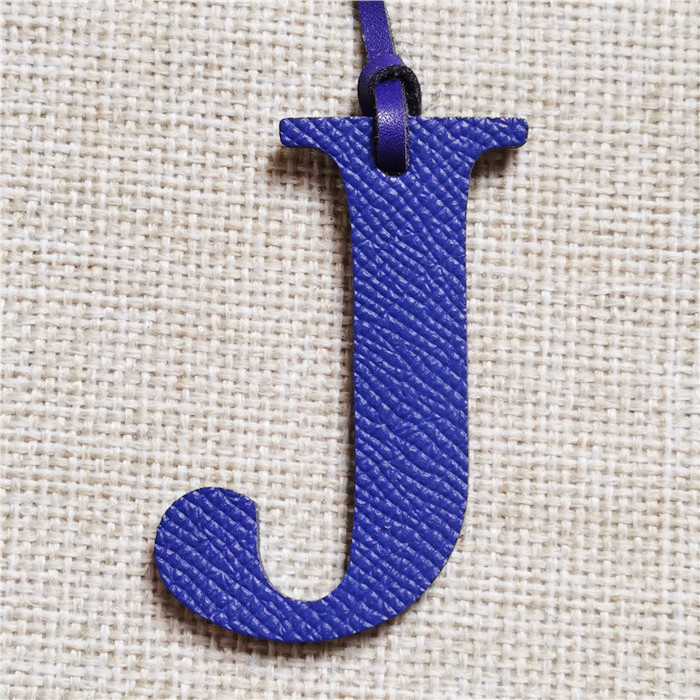 Lettre anglaise H I J K L M N  - Monogram Keychain Leather avis et prix