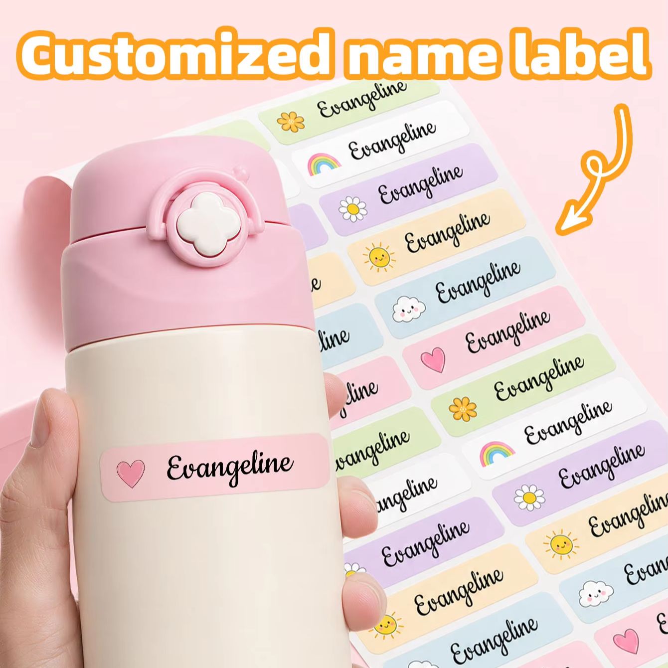 Autocollants personnalisés ave - Personalized Name Box avis et prix