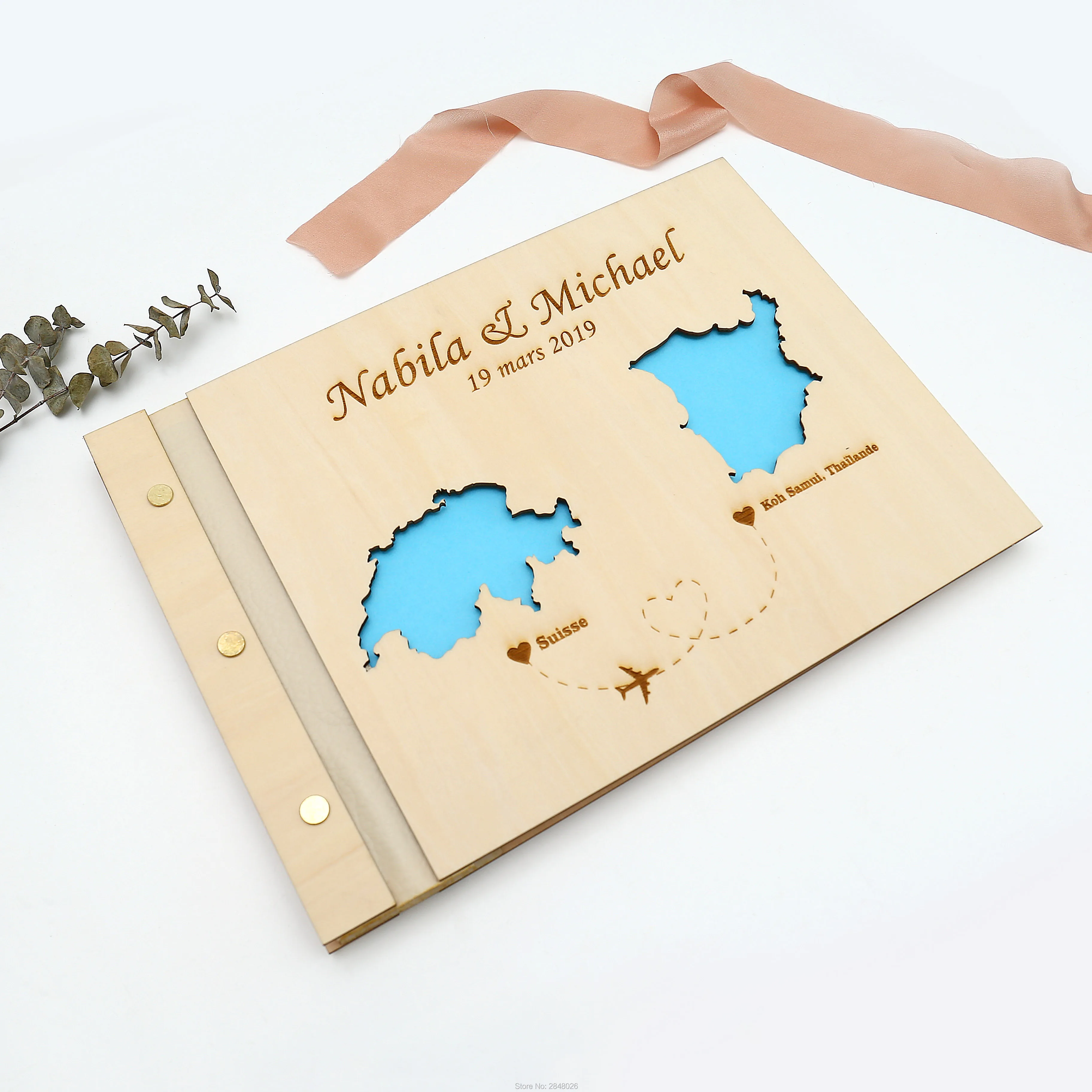 Livre d'or de mariage gravé ru - Custom Star Map avis et prix