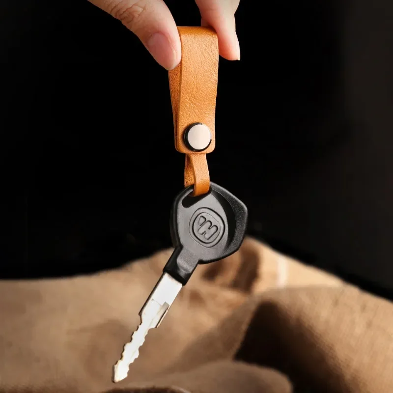 Porte-clés en cuir véritable a - Initial Ring Custom avis et prix