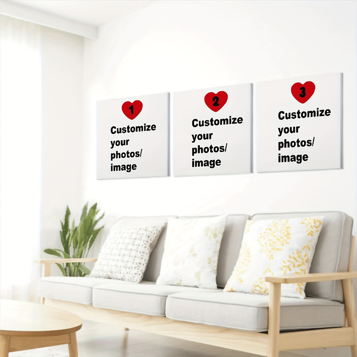 Affiche en toile carrée person - Pet Portrait Custom avis et prix