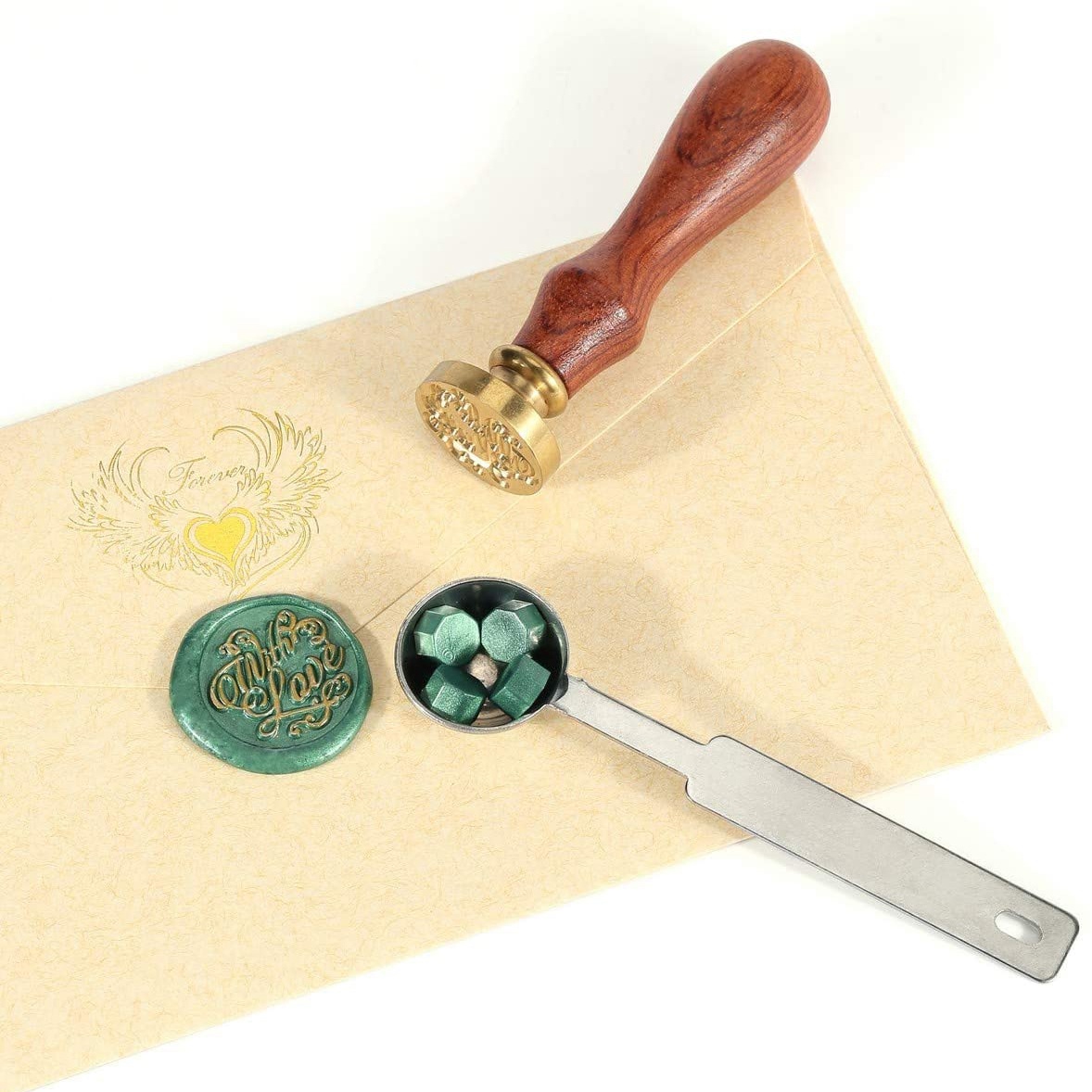 Perles de cire à cacheter AT84 - Wax Seal Letter Kit avis et prix