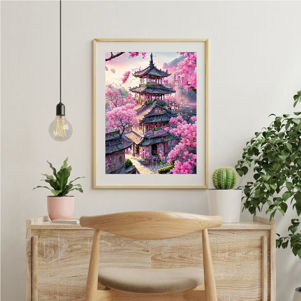Momoart-Peinture de paysage de - Photo Mosaic Print avis et prix