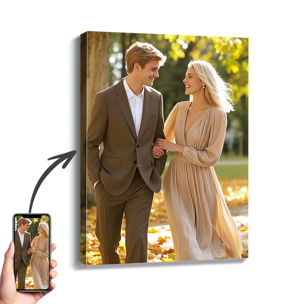 Photos personnalisées avec cad - Engraved Wood Frame avis et prix