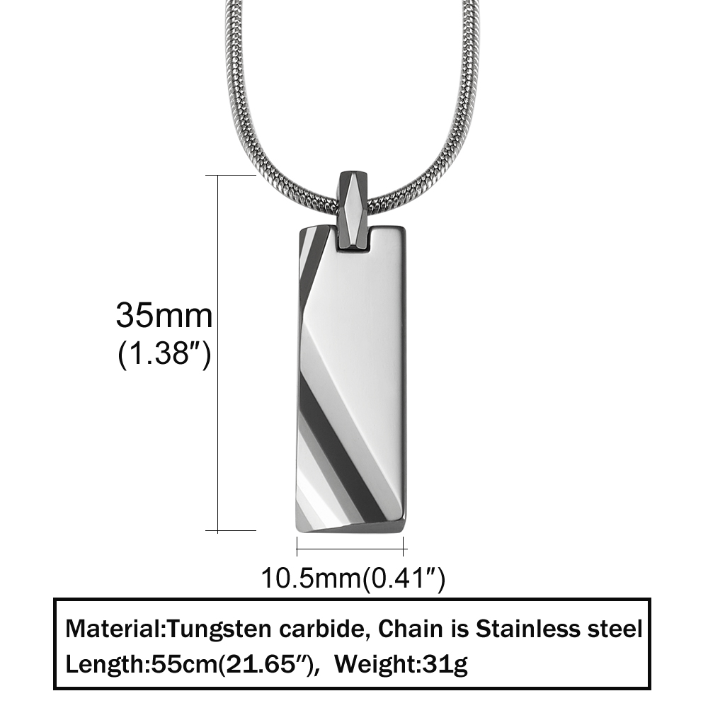 Collier en Carbure de Tungstèn - Name Necklace Custom avis et prix