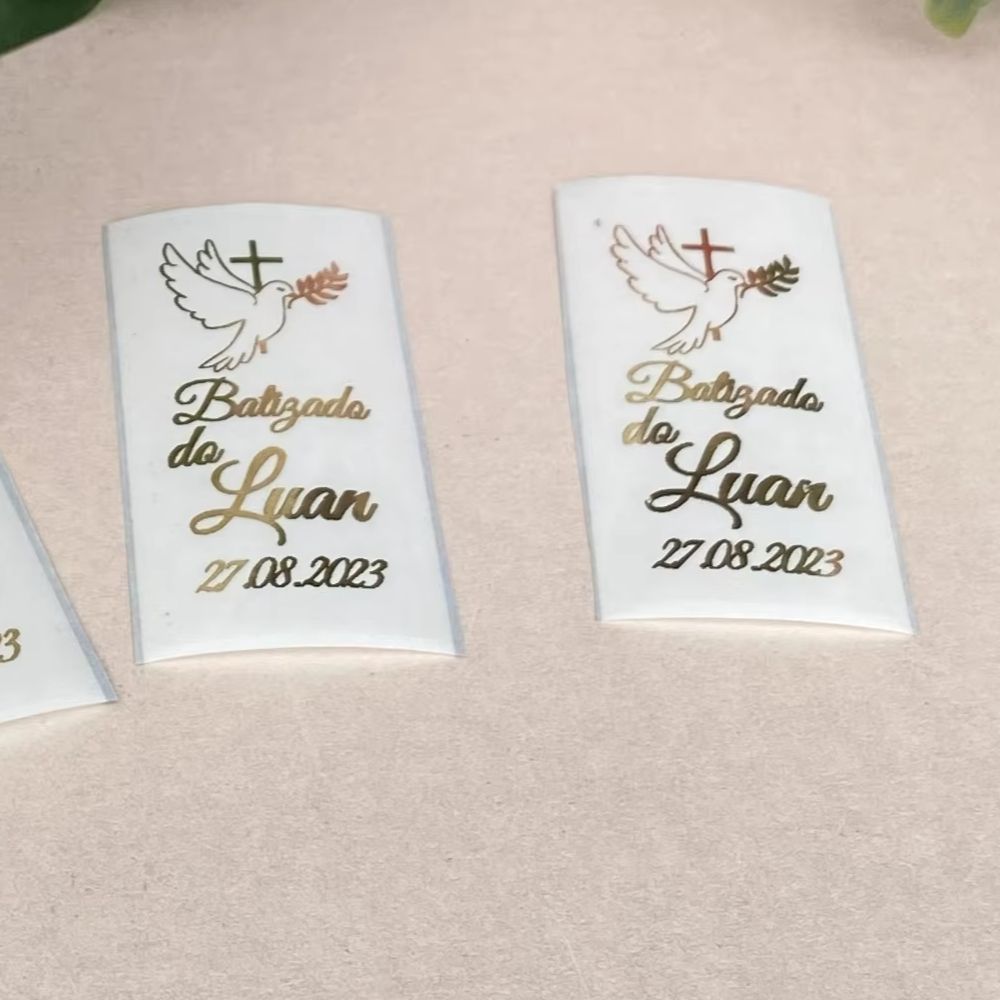 Autocollants de Bougie Conique - Personalised Candle Label avis et prix