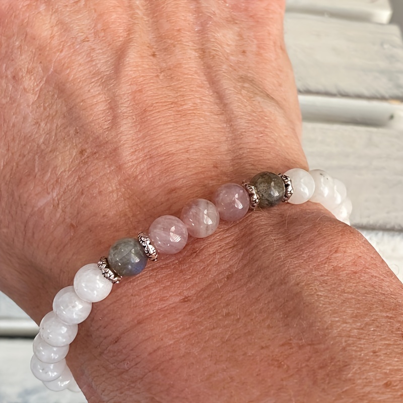 1 pièce/pierre de lune, Labrad - Coordinates Bracelet avis et prix