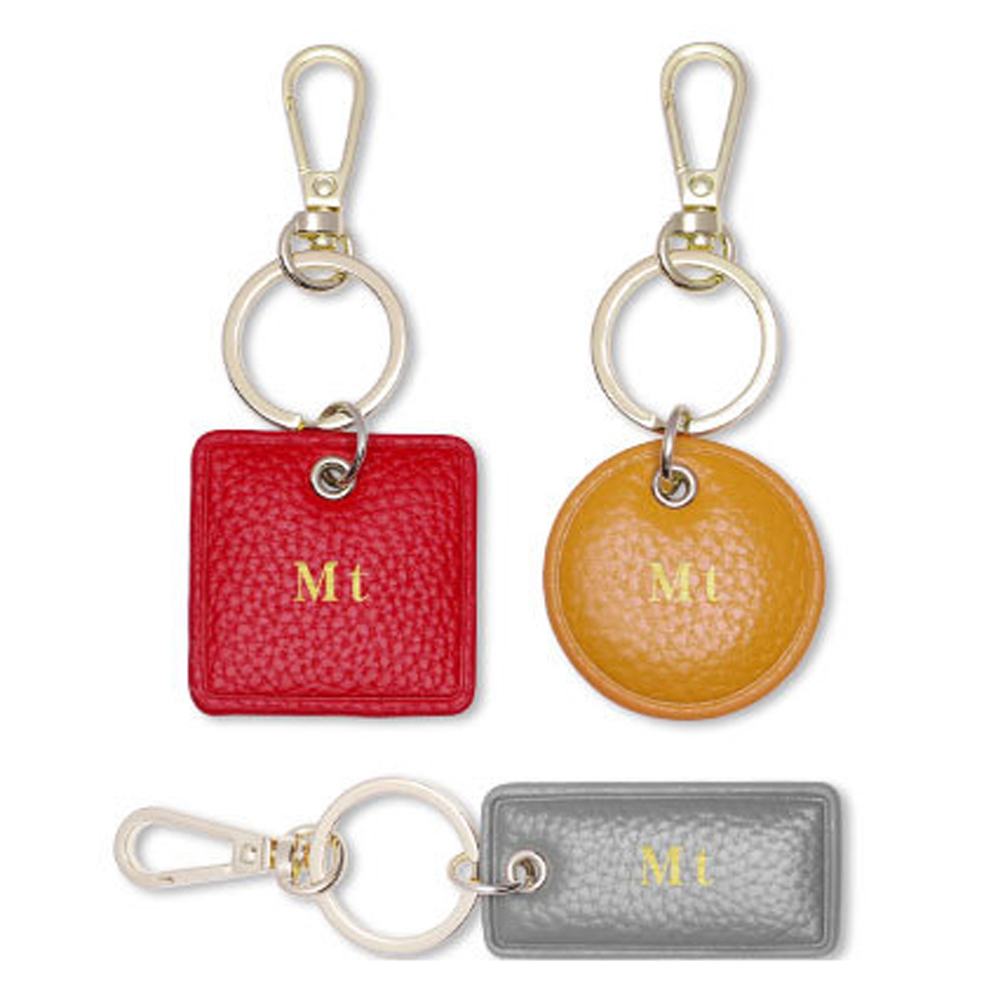 Porte-Clés en Cuir avec Lettre - Monogram Keychain Leather avis et prix